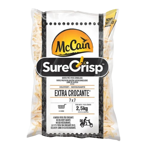 BATATA SURECRISP 7MM MCCAIN 2,5KG 009724 - CX5