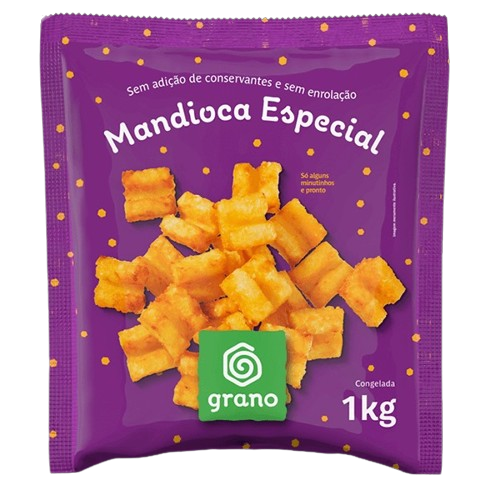 Aipim Especial Congelado Grano 1 kg Mandioca - 39691