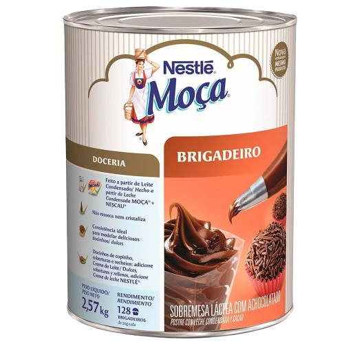 Doce Brigadeiro Lata Moça Brigadeiro 2,57 kg - 39706