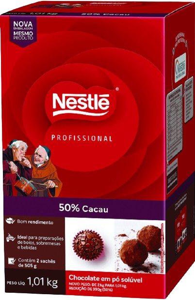 Chocolate em Pó Cacau 50% Nestlé 1 kg - 39709