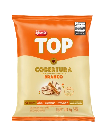 Cobertura Gotas Top Branco 1,01 kg - 39722