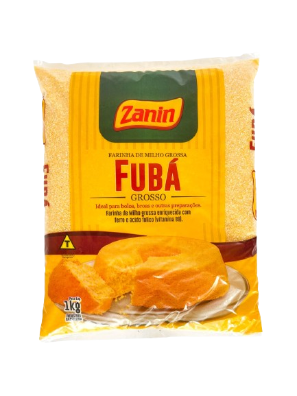 Farinha de Milho Zanin Grossa 1 kg - 39754