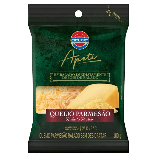 Queijo Ralado Parmesão Catupiry Pacote Fresco 100 g - 39778