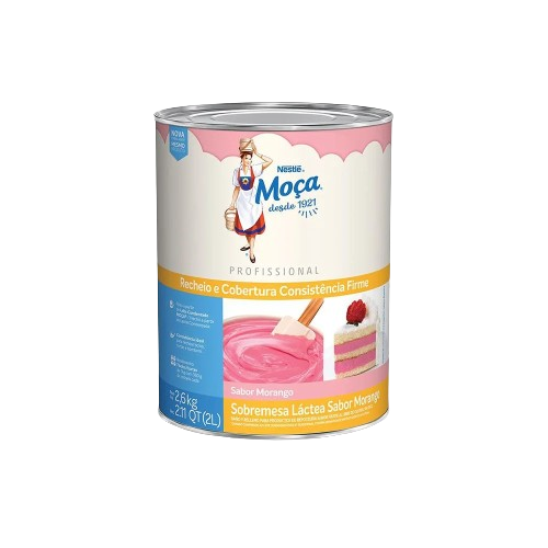 Recheio e Cobertura Lata Moça 2,6Kg - 40423