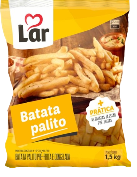 Batata Congelada Lar 1,5Kg Palito - 39822