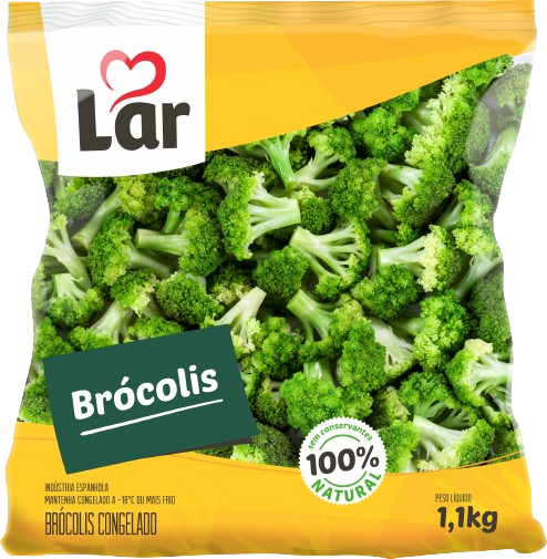 Brócolis Congelado Lar 1,1Kg - 40425
