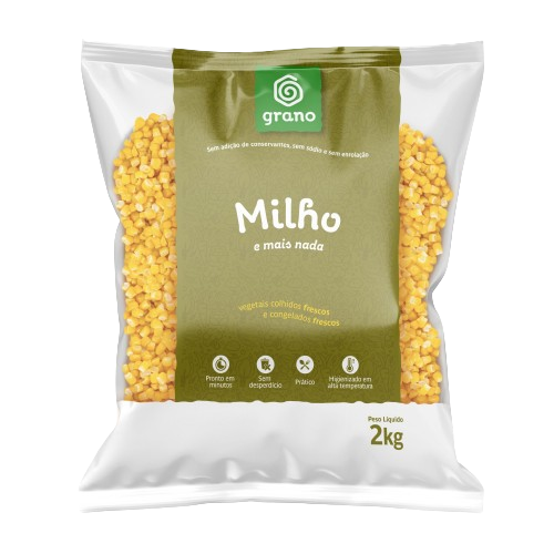 Milho Doce Congelado Grano Pacote 2Kg - 39847