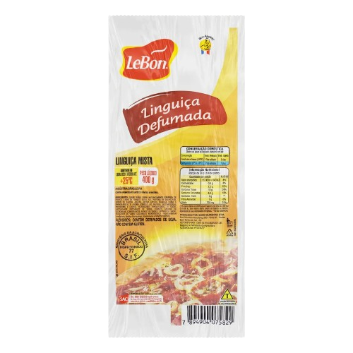 Linguiça Calabresa com 2 Lebon 400G - 39860