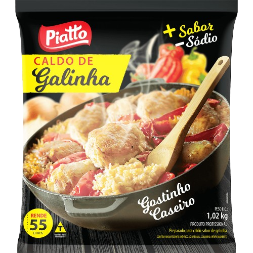Caldo Piatto Bag Galinha 1,02 kg - 40451