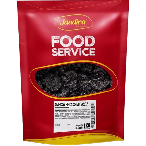 Ameixa Seca Jandira Pacote sem Caroço 1 kg - 40519