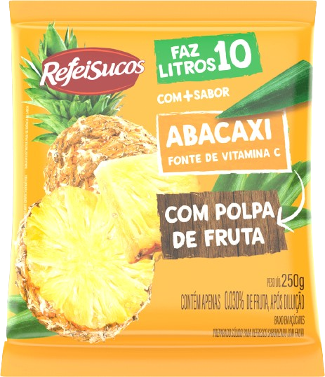 Refresco em Pó Piatto Abacaxi 250 g - 40468