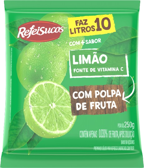 Refresco em Pó Piatto Limão 250 g - 40469