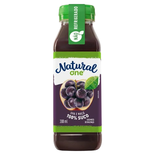 Bebida Suco Ambiente Natural One Pet 300Ml - Uva Maça