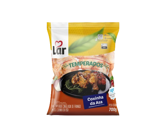 Frango Coxinha da Asa IQF Lar Temperado 700 g - 41793