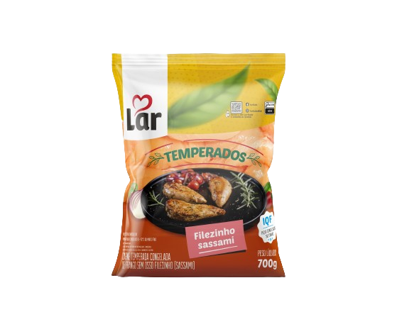 Frango Filezinho Sassami IQF Lar Temperado 700 g - 41796