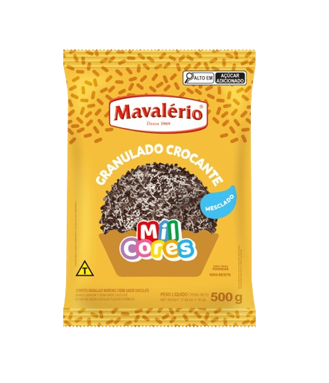 Granulado Crocante Mavalério 500 Gramas