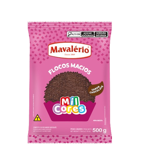 Flocos Macio Mavalério 500 Gramas
