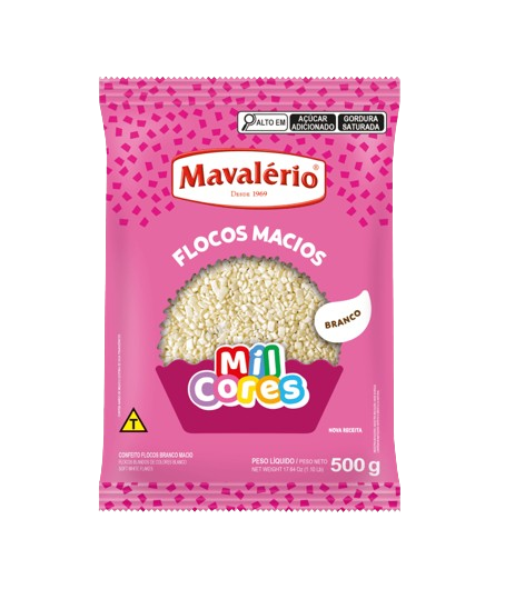 Flocos Macio Mavalério 500 Gramas
