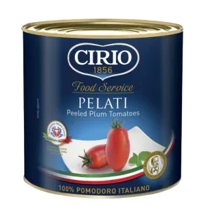 Tomate Pelado Italiano Cirio Lata 2,5Kg - 41807
