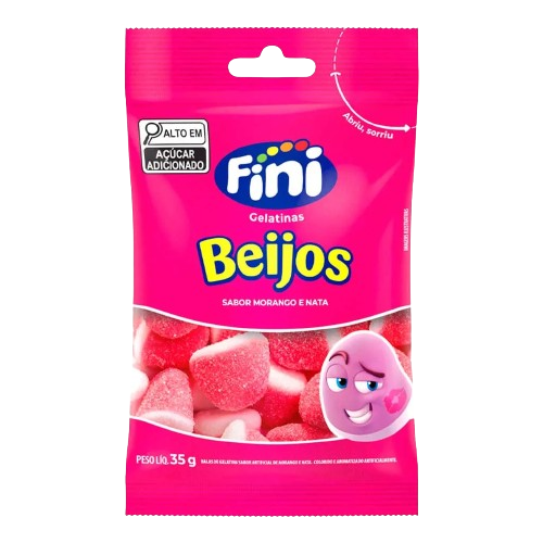 Bala Gelatina Fini 350 Gramas