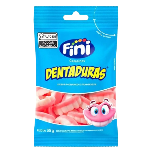 Bala Gelatina Fini 350 Gramas