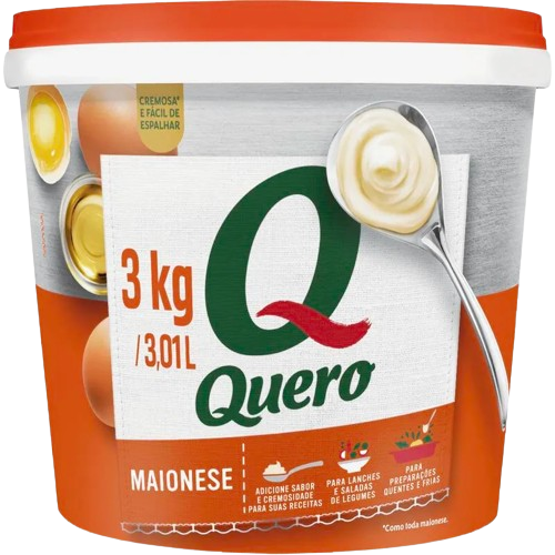 Maionese Quero Balde 3 Kg