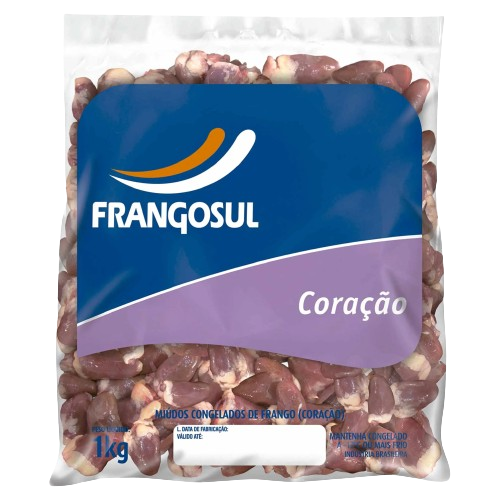Frango Coracao Frangosul 1 Kg