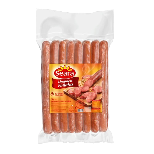 Linguica Calab Fininha Seara 2,5 Kg