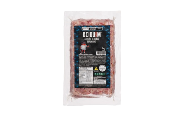 Bacon Cubos Defumado Beiquim Jcw 1 Kg