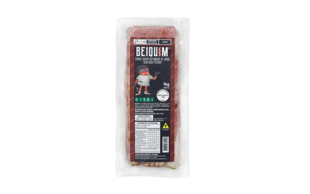 Bacon Fatiado Beiquim Jcw 1 Kg Cozido - Defumado