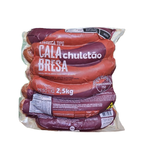 Linguica Calab Torta Def Chuletão 2,5 Kg