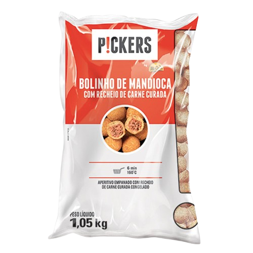 Bolinho Pré Frito Pickers Mccain 1,05 Kg - Mand Carne