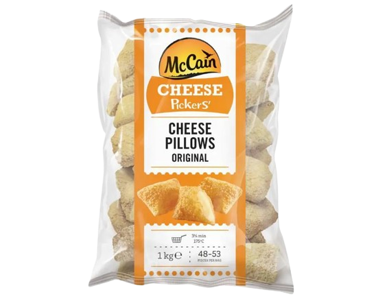 Queijo Gouda Empanado Mccain 1 Kg - Pillows