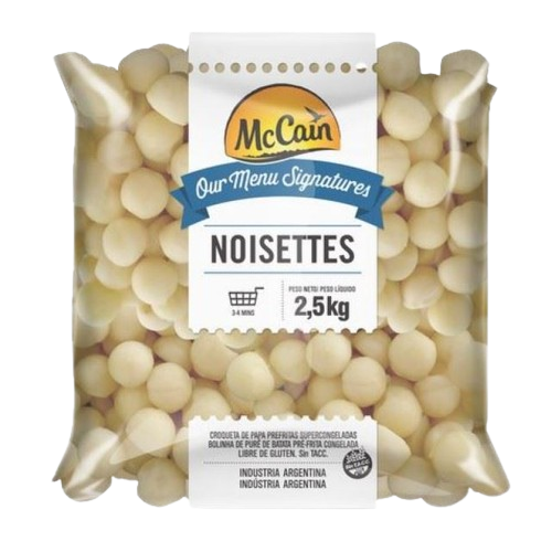 Batata Noisettes Congelado Mccain 2,5 Kg