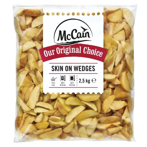 Batata Rustica Congelado Mccain 2,5 Kg - Com Casca
