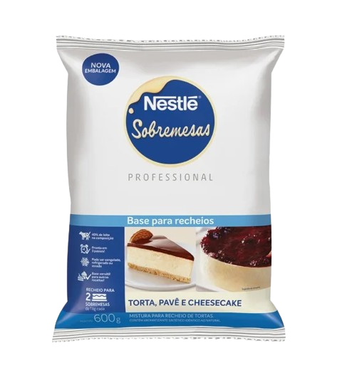 Base Recheio Nestle 600 Gramas - Tortas