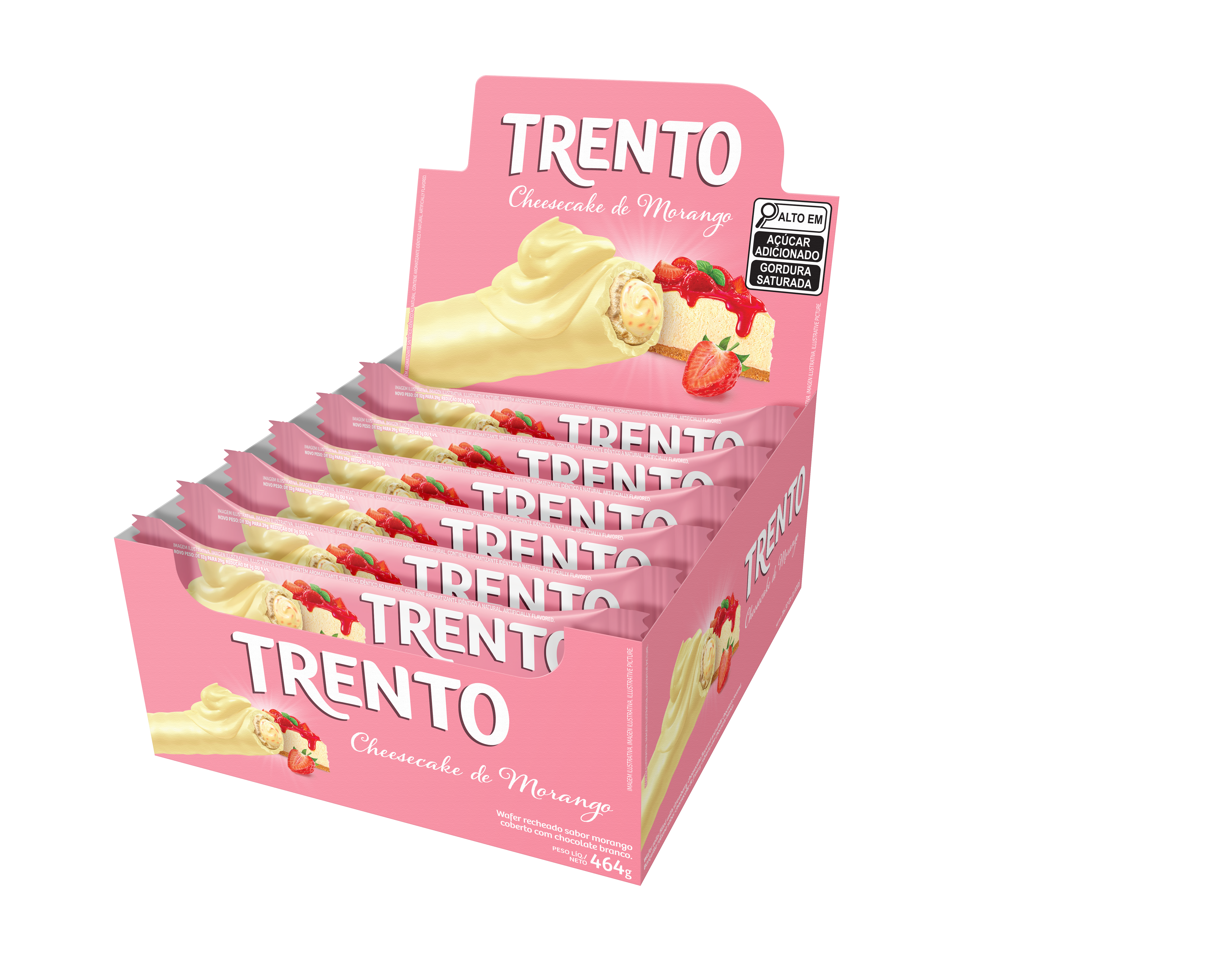 Chocolate Trento 29 Gramas - Cheesecake