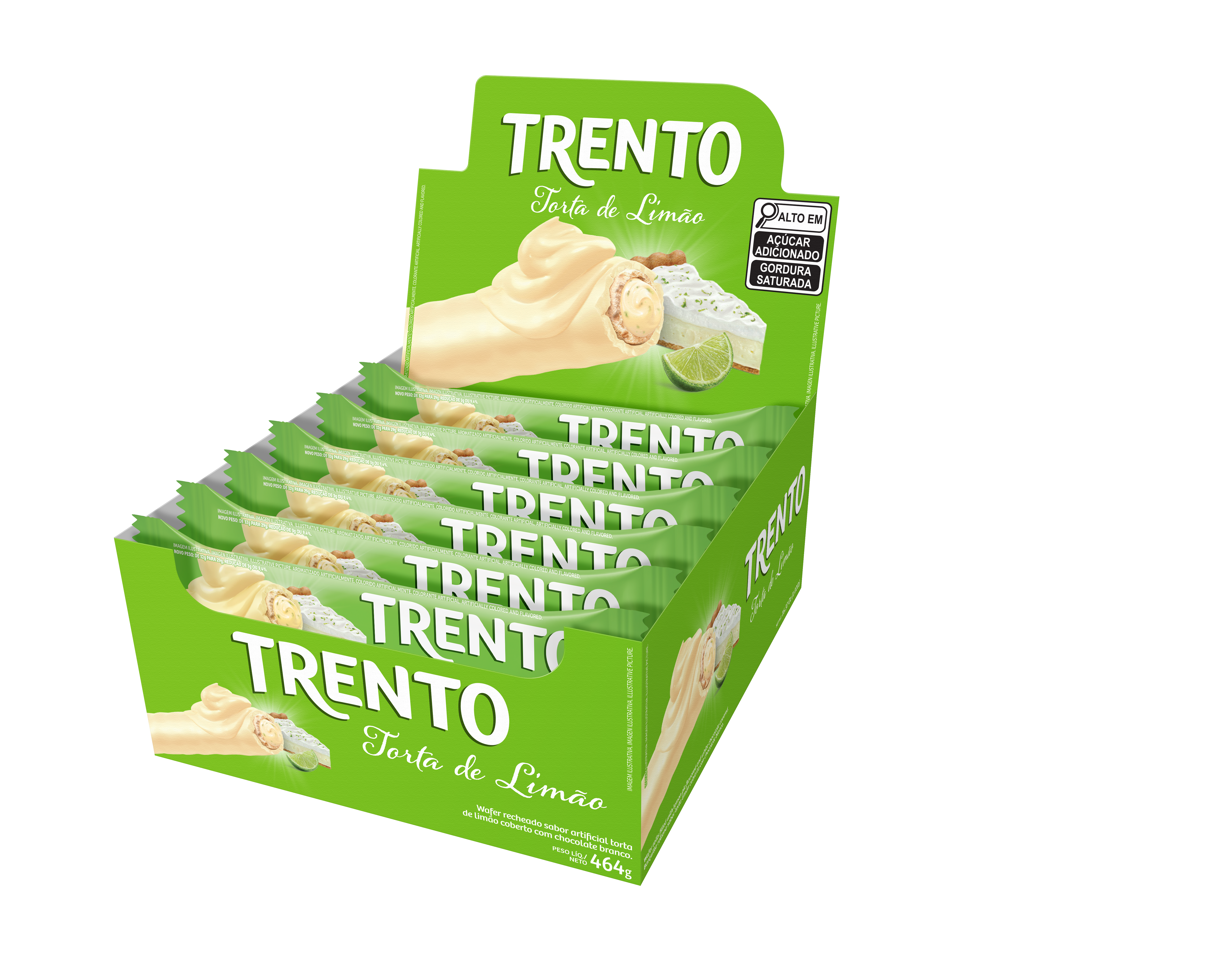 Chocolate Trento 29 Gramas - Tort Limao