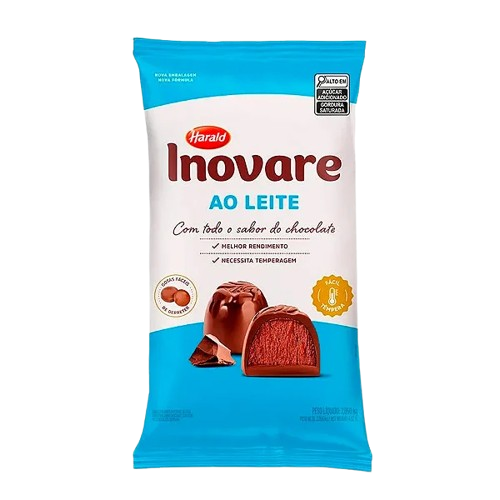 Cobertura Moedas Inovare Harald 2,05 Kg - Ao Leite