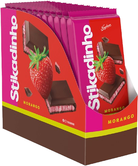 Chocolate Barra Stikadinho 70 Gramas