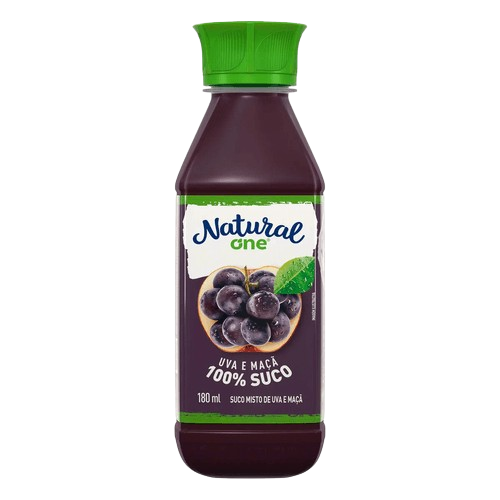 Bebida Suco Ambiente Natural One Pet 180Ml - Uva Maça