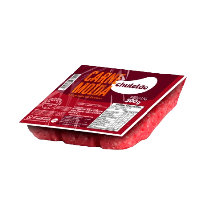 Carne Bovina Moida Termo Chuletão 500 Gramas