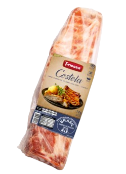 Suíno Costela Tira Fricasa 1 Kg - Com Osso  Kg