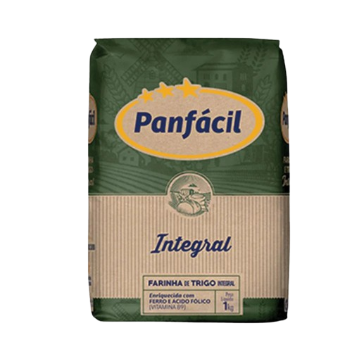 Farinha Trigo Panfacil 1 Kg - Integral