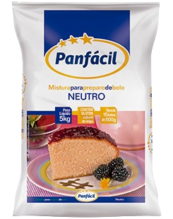 Pré Mistura Bolo Panfacil 5 Kg - Neutro