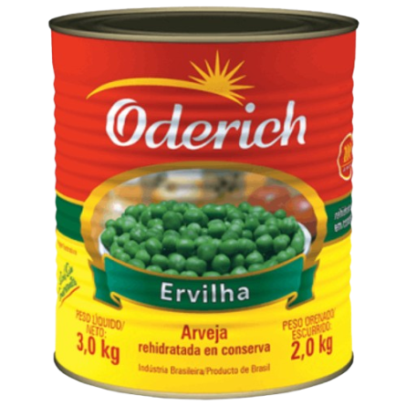 Ervilha Oderich Lata 2 Kg