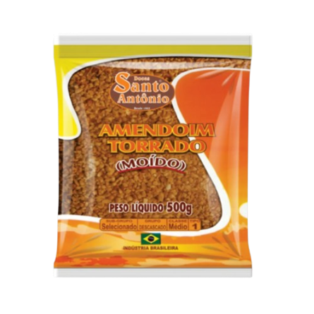 Amendoim Torrado Santo Antonio 500 Gramas - Moido