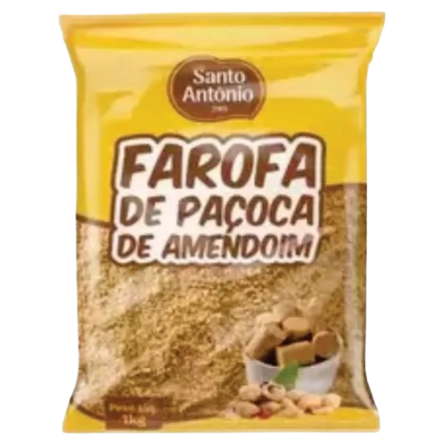 Farofa Amendoim Santo Antonio 1 Kg - Pacoca
