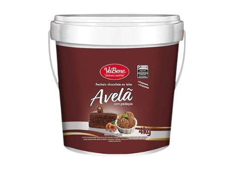 Recheio Vabene Balde 4 Kg - Chocolate