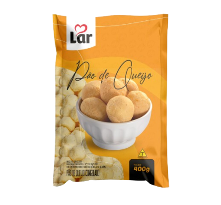 Pão De Queijo Lar 400 Gramas
